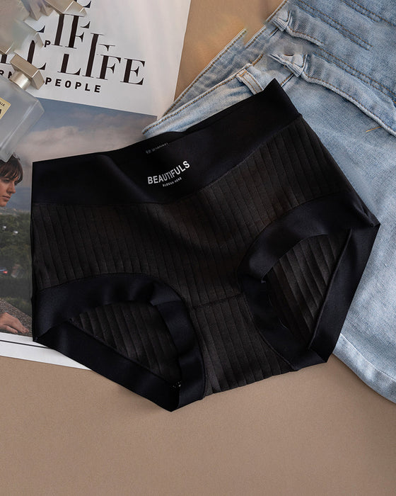 Long-Staple Cotton High Waist Briefs