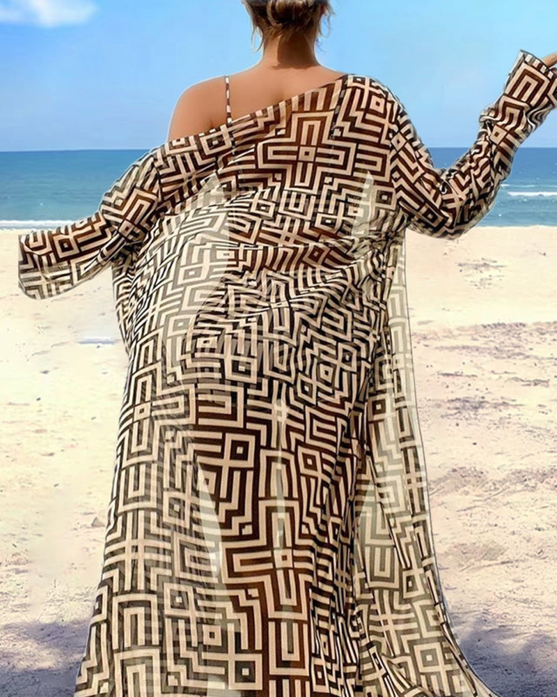 Bikini Dreiteiler flache Vorderseite