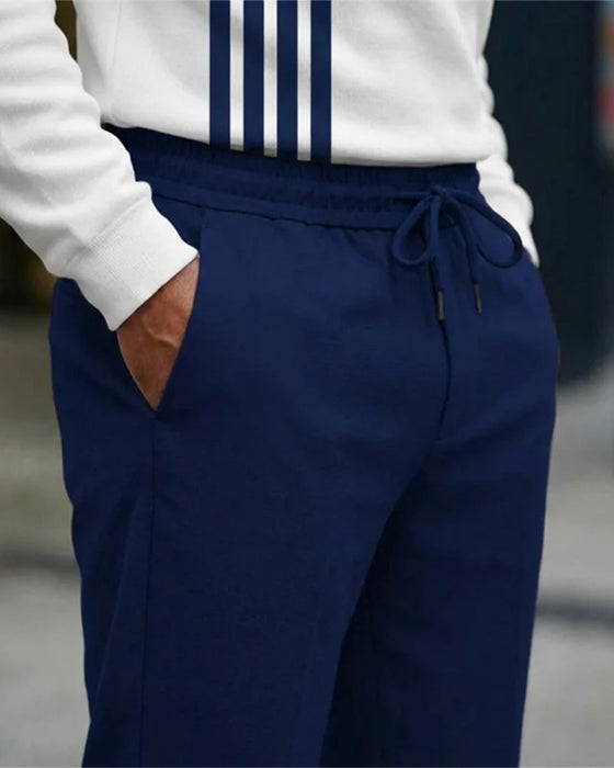 Set Halbreißverschluss Herren Lounge