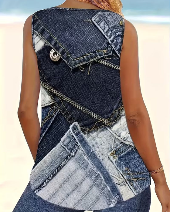 Tanktop Vintage Druck