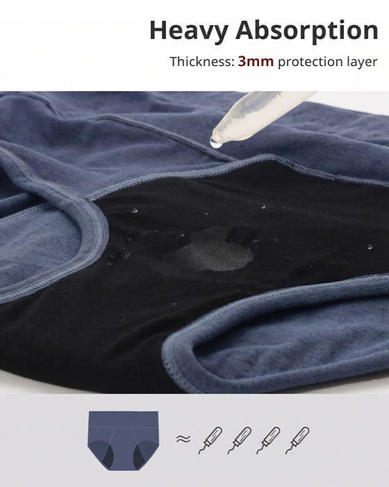 Höschen Hohe Taille Starke Periode Auslaufsicher