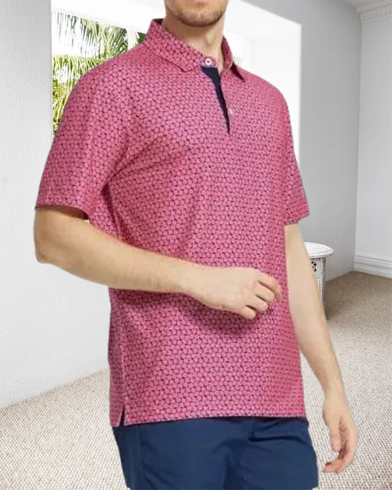 Hemd Herren Revers Blumig