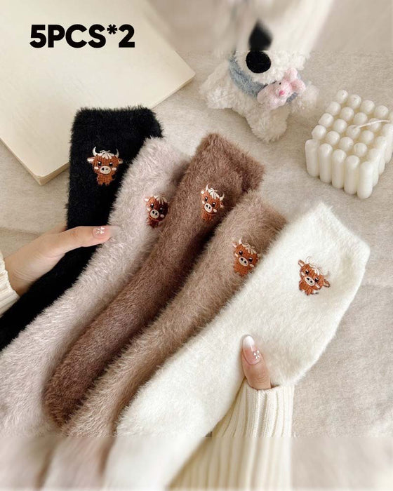 Socken Süße Kuh Hausschuhe