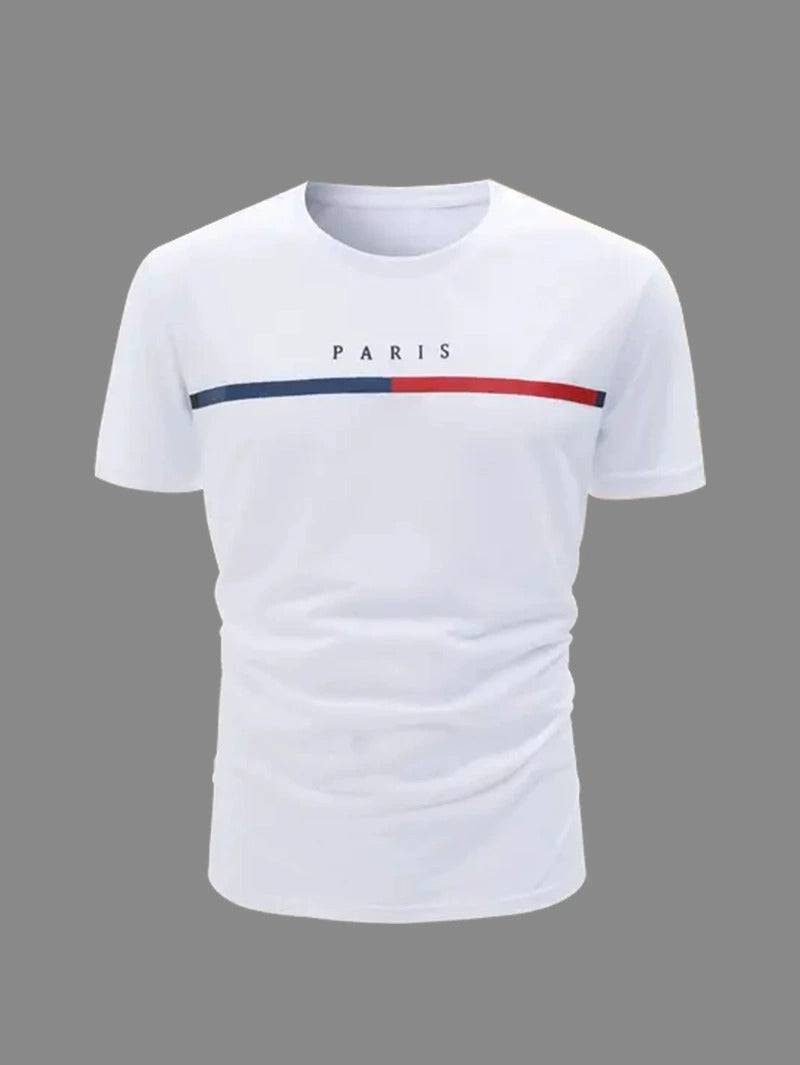 T-Shirt Schnell Trocknend Rundhals Kurzarm