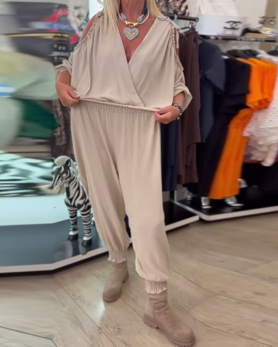 Jumpsuit Von Der Schulter