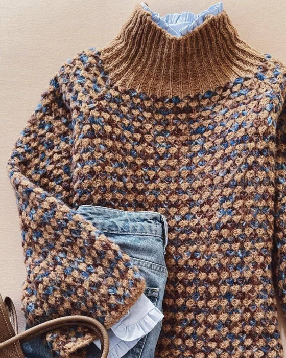 Pullover Mit Faul-Casual Und Überzieh Merkmalen