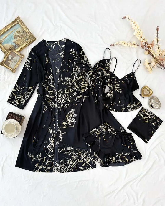 Set Loungewear Print Lässig