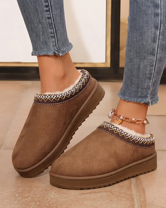 Damen Hausschuhe Slip-On