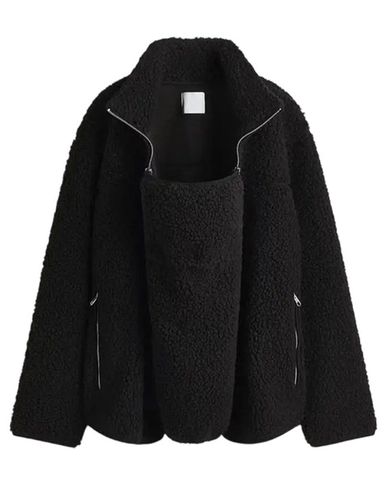 Damen 2-in-1 Hüftlange Lässige Sport Außenjacke