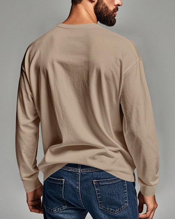 Top Atmungsaktiv Pullover Langarm Herren