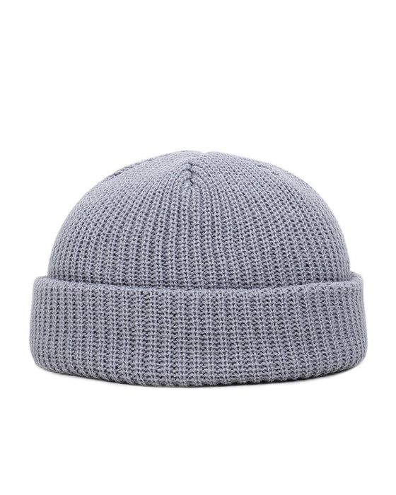 Herren Rippstrickmütze