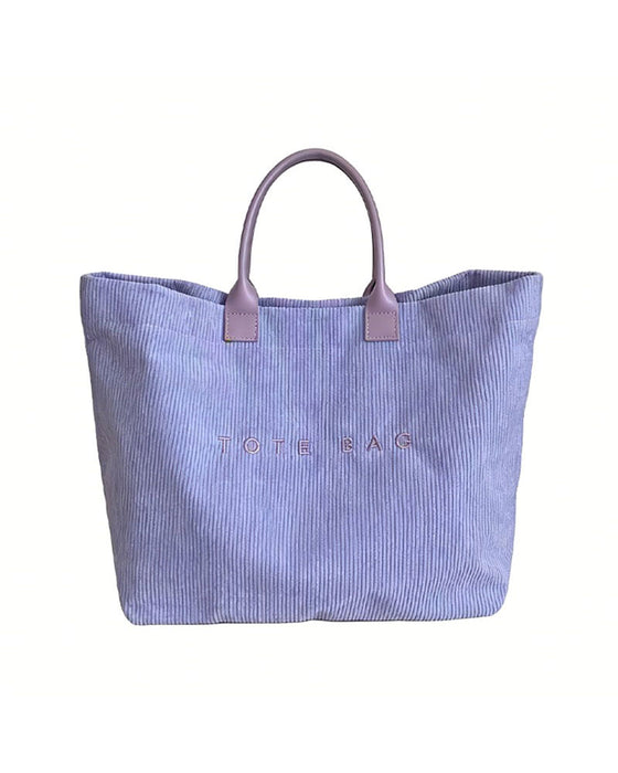 Tasche Buchstabendruck Tote