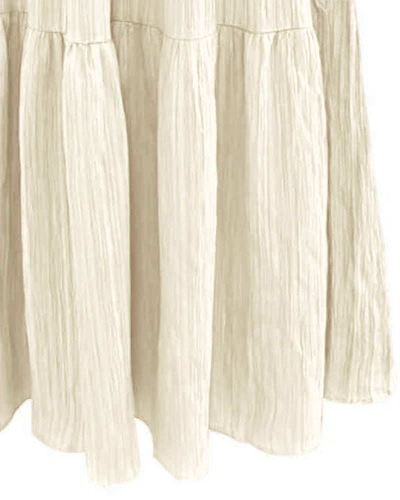 Kleid Mode Uni Halter