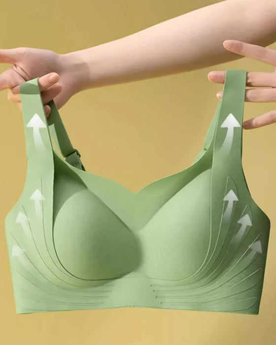 Nahtloser Push-Up-BH ohne Bügel für Damen