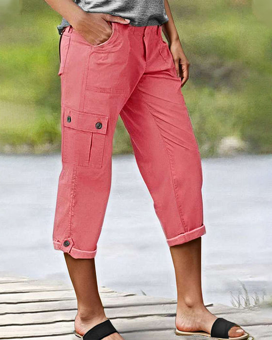 Hose Casual Sieben-Punkt Cargo