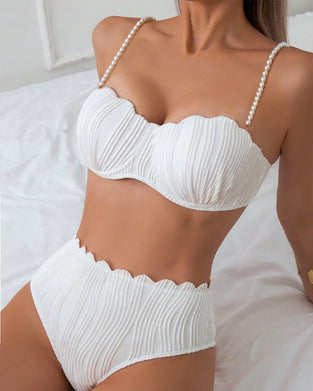 Bikini Perlenstrumpfhalter sexy