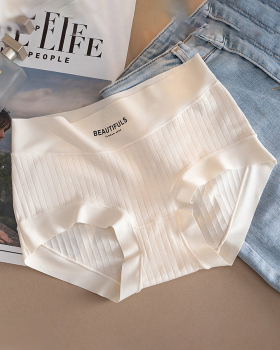 Long-Staple Cotton High Waist Briefs