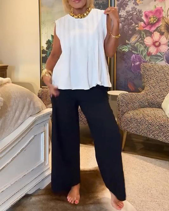Vielseitige Camisole mit Eleganten Rüschenfalten
