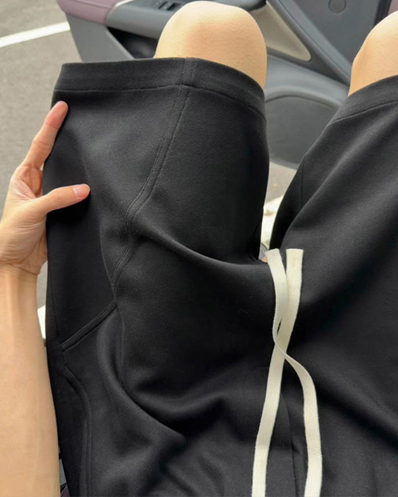 Herren Baumwolle atmungsaktive Casual Shorts mit Tasche