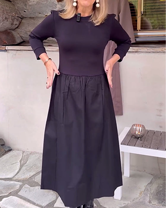 Kleid Mit Slim-Fit-Schnitt, Schlankeffekt Und Elegantem Ambiente