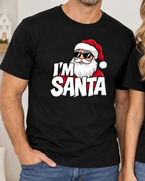 Ich Bin Weihnachtsmann Weihnachten Paare Grafik T-Shirt