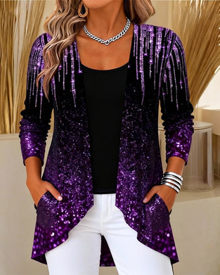 Top unregelmäßiges faux zweiteilig bedruckt