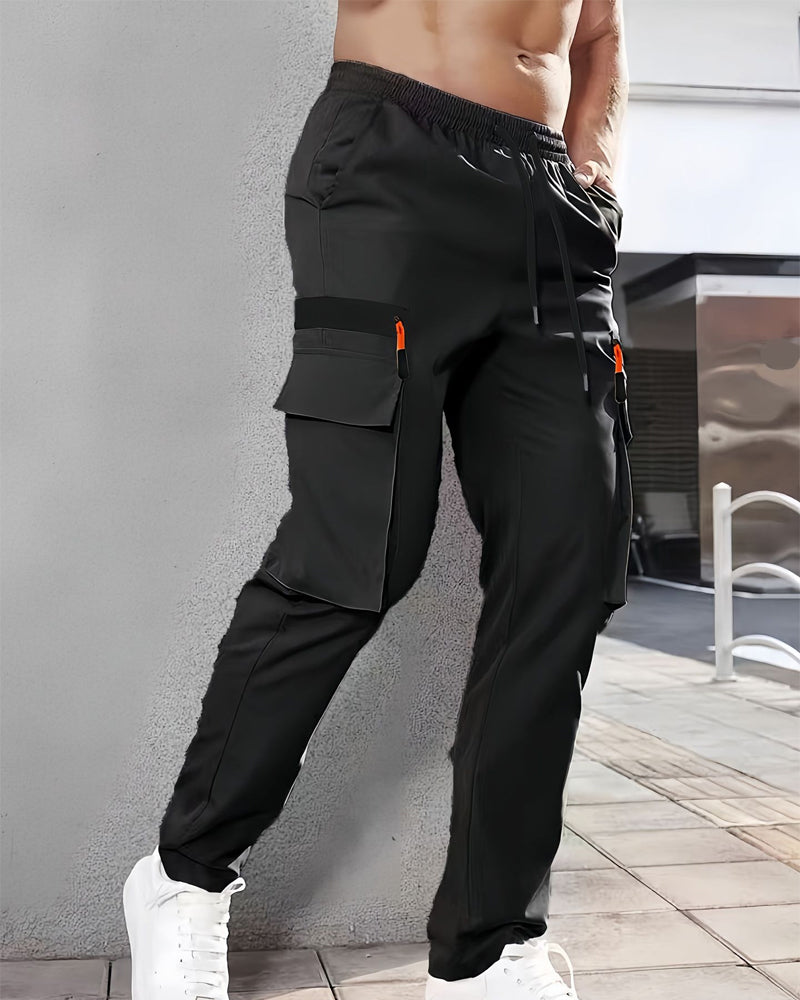 Hose Sportlich Multi-Tasche Cargo