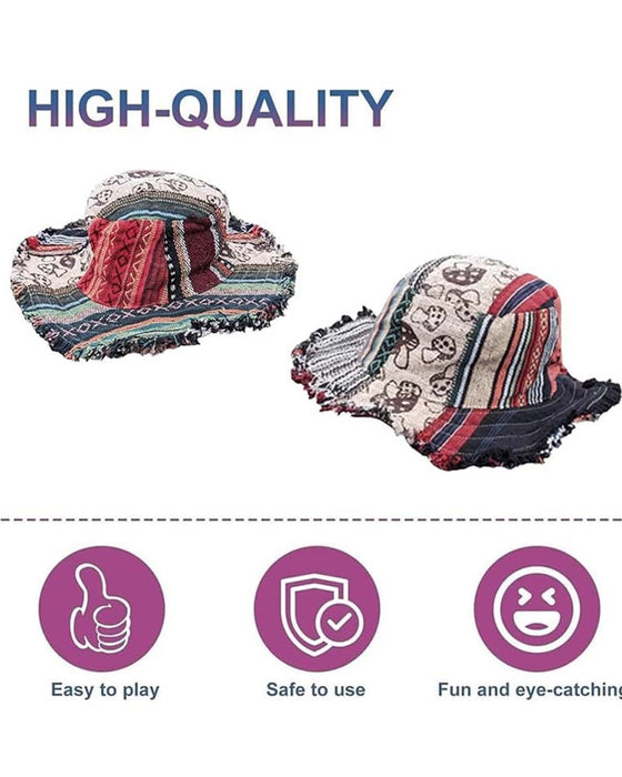 Hut Patchwork Bunt Eimer
