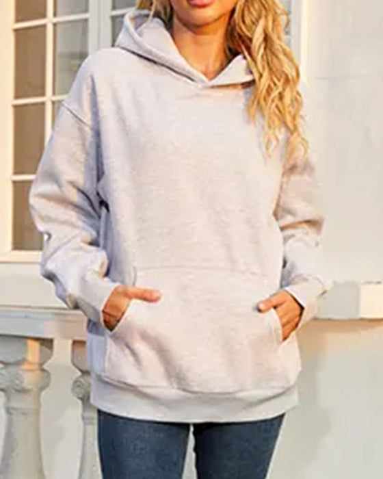 Hoodie Mit Kapuze Lässig Pullover