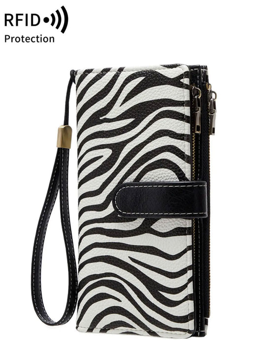 Damen Reißverschluss Lange Geldbörse Trendy Exquisite Geschenk Geldbörse