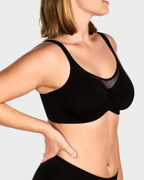 BH Mesh Zusammengefügt Bügel Push-Up