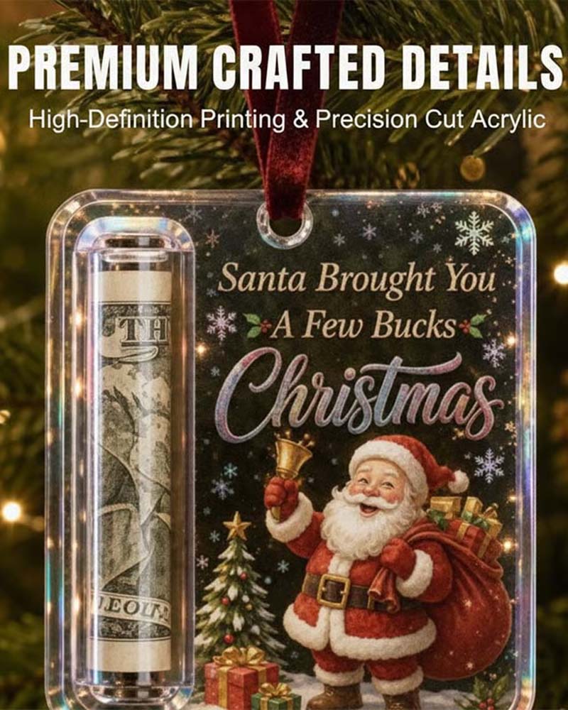 Weihnachten Bargeld Geschenk Ornament