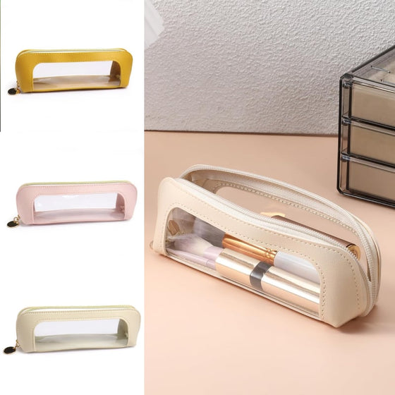 Kleine Transparente Make-Up-Tasche