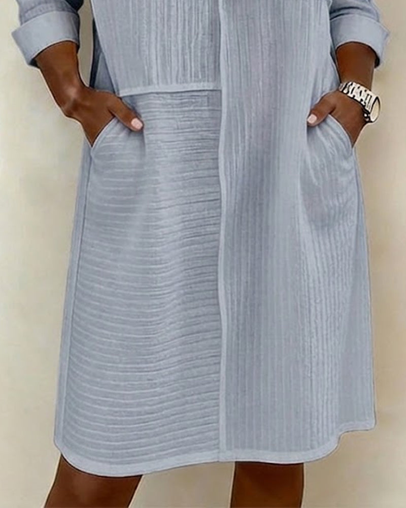 Kleid Strukturiert Shift