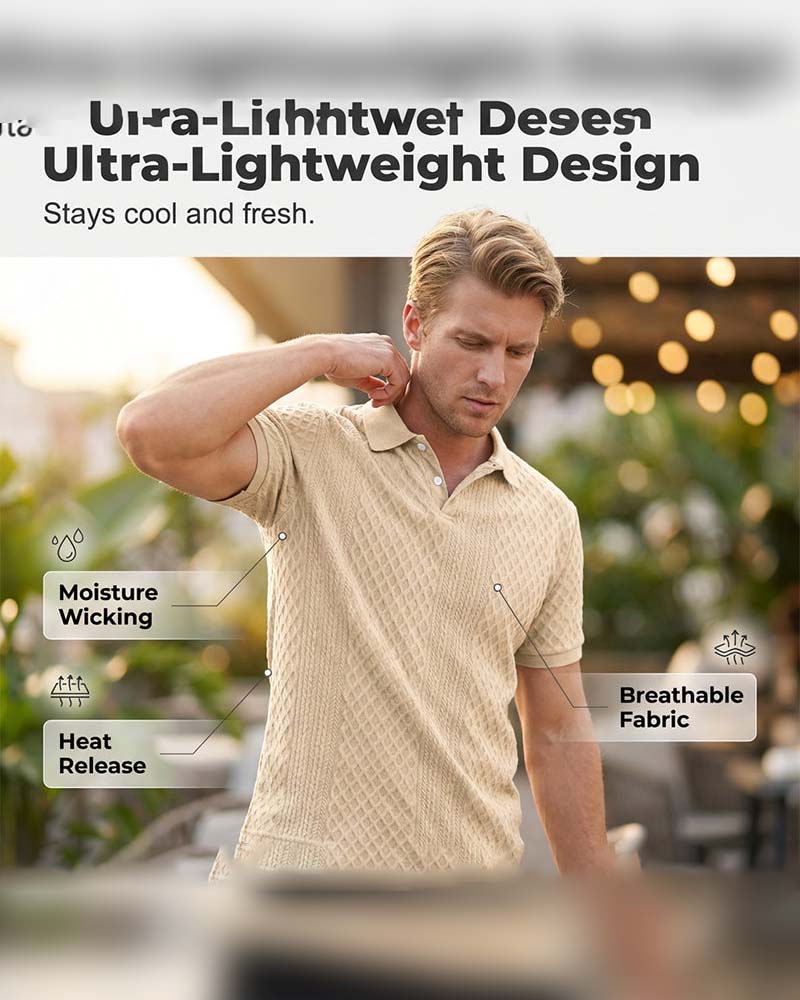 Hemd Umlegekragen Herren Polo
