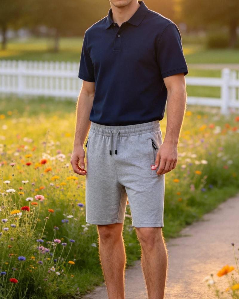 Shorts Herren Unifarben Strand