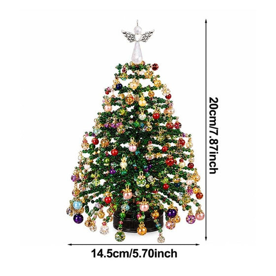 Diy-Weihnachtsbaumschmuck-Bastelset Mit Perlen