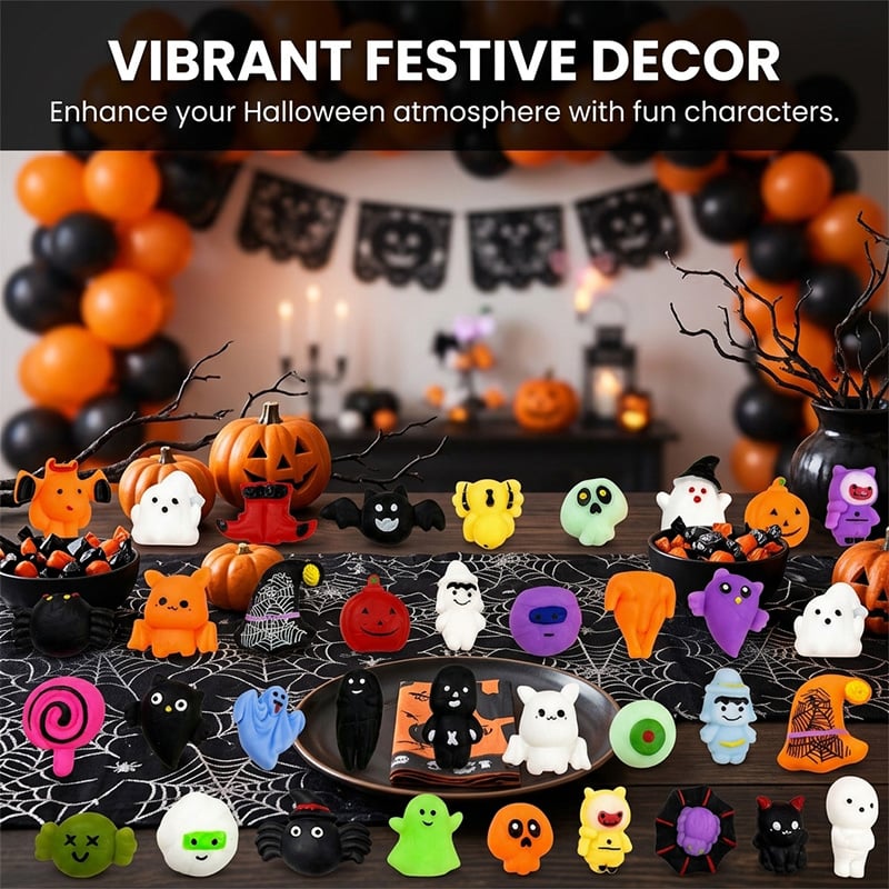 Halloween-Squishies Stressabbau-Spielzeugset