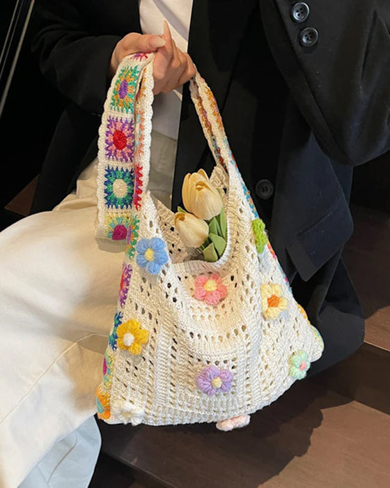 Tasche Frau'S Ethnisch Häkel Kreuzkörper