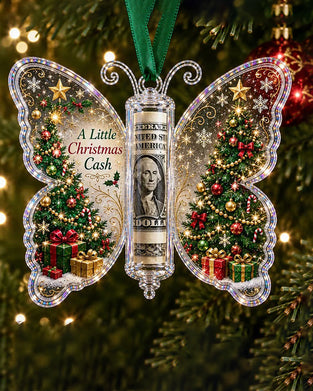 Schmetterling Weihnachten Bargeld Geschenk Dekoration