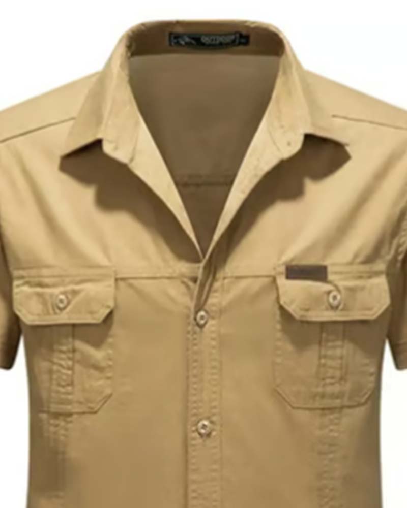 Hemd Langlebig Outdoor Kurzarm