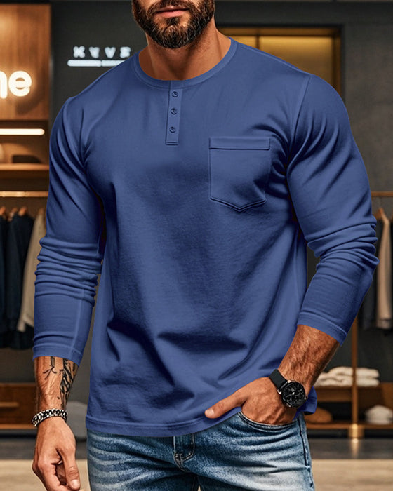 Top Atmungsaktiv Pullover Langarm Herren