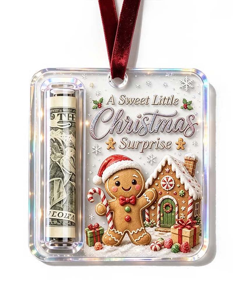 Weihnachten Bargeld Geschenk Ornament