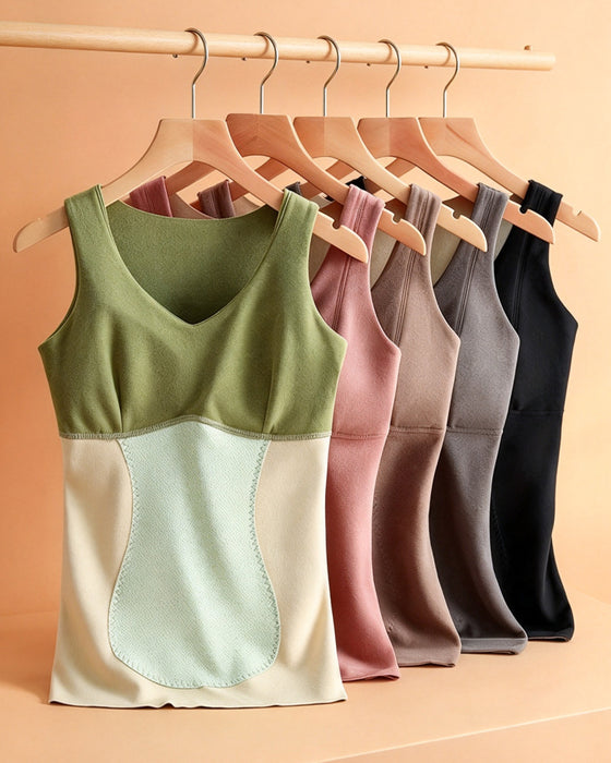 Tanktop Einfarbig Thermisch