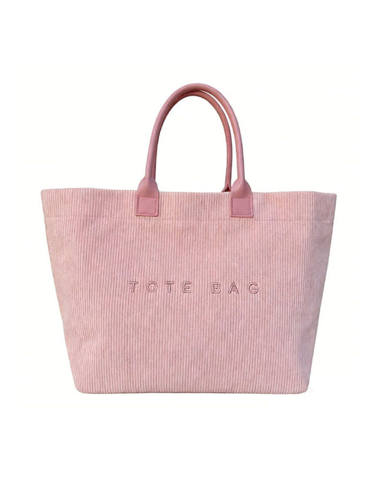 Tasche Buchstabendruck Tote