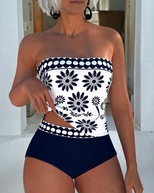Tankini Daisy Druck Bandeau