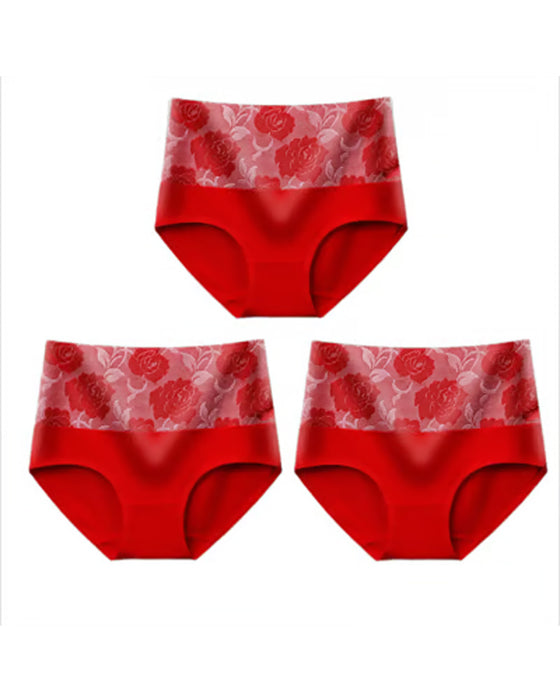 🔥 Damen-Slip Mit Hoher Taille Und Bauchkontrolle Aus Reiner Baumwolle In Übergröße
