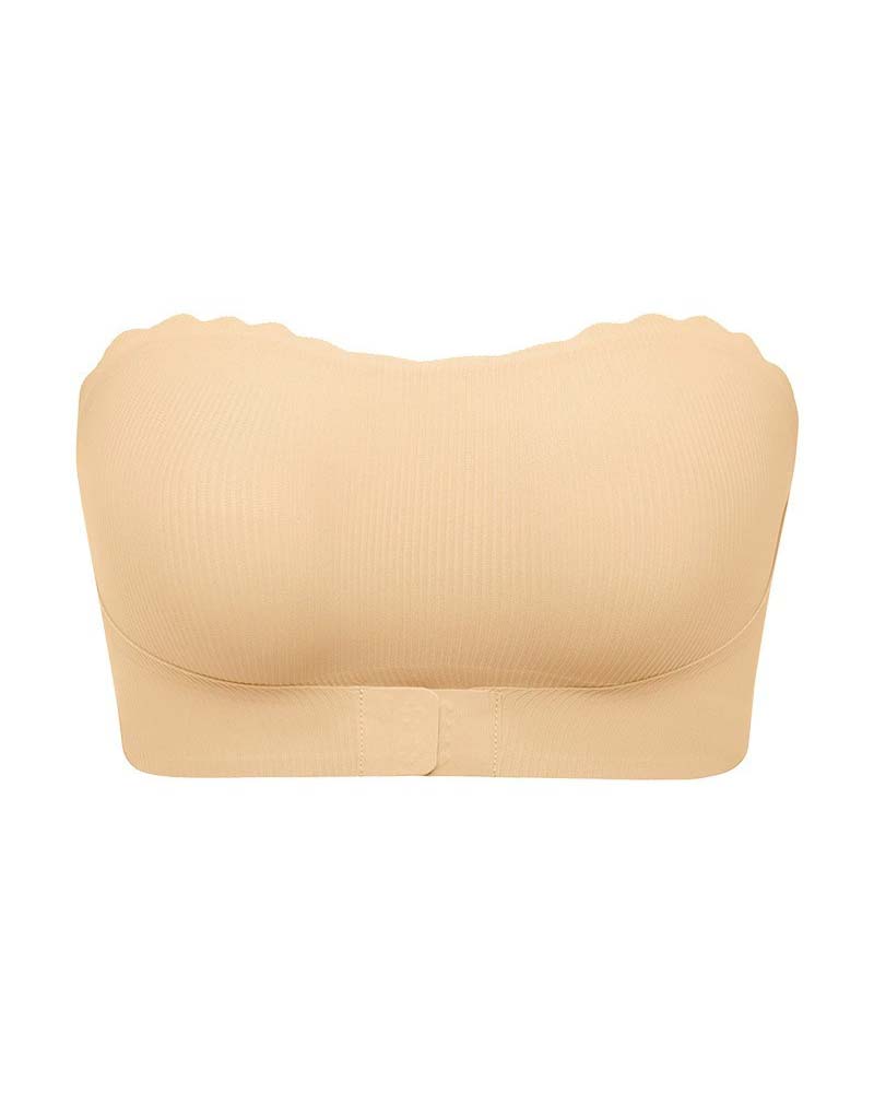 Lingerie Damen Wellenkante Trägerlos
