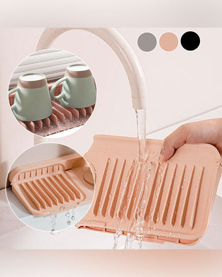 Knopf Silikon Wasserhahn Ablaufmatte-Promo