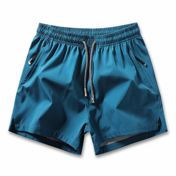 Shorts Herren Einfach Unifarben Kordelzug Tasche